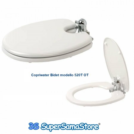 COPRIWATER con BIDET sedile con funzione BIDET INCORPORATO art.520T OT